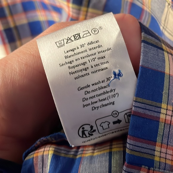 PRETTY & PREPPY! Gorgeous NWT Sezane plaid button front dress 38 <3 - Picture 6 of 7